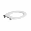 Geberit náhradný diel WC seat ring, barrier-free: Automatické plynulé zatváranie=Nie, Upev GEB M30103000