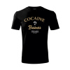Pánske tričko COCAINE AND BUSINNES - Čierna - M