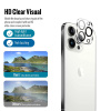 AppleMix Tvrdené sklo JP Combo Pack pre Apple iPhone 13 Pro - číre - sada 2 kusov + 2x sklo pre 2,5D objektív - číre