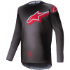 dres SUPERTECH LIPAN, ALPINESTARS (kouřová/červená, vel. S)