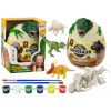 LEAN TOYS Vajíčko s dinosaurami na maľovanie DIY