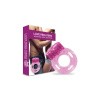 Love in the Pocket - jednorázový vibračný krúžok na penis (ružový)