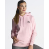 JhTop Dámska mikina s kapucňou a vlastnou potlačou 10x10cm - Ružová, XXL