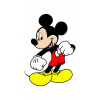 CUKROVÁ TLAČ jedlý obrázok na tortu Cukrová hmota Myšiak Mickey Smile + MENO