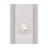 CEBA BABY Podložka prebaľovacia 2-hranná s pevnou doskou (50x70) Basic Polar Bears