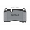TEXTAR Sada brzdových platničiek kotúčovej brzdy 2409803