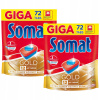 Somat Gold tablety pre umývačku riadu GIGA XXL 2x72 ks (Somat Gold tablety pre umývačku riadu GIGA XXL 2x72 ks)