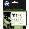 HP 712 Ink. náplň žltá, trojbalenie/ 3ED79A