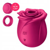 Satisfyer Pro 2 Rose Classic Rechargeable Air-Pulse Clitoral Stimulator Red