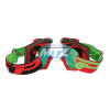 Brýle Progrip 3450 FL- Multilayered - červeno/černé (0)