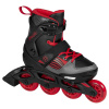 Powerslide Playlife Dark Breeze čierna / červená, UK 3 - 5, EU 35 - 38, 23,5 / 25 cm