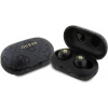 Guess True Wireless 4G PU Metal Logo BT5.3 Stereo Earphones, čierne 57983118814