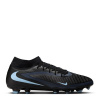 Nike Phantom 6 Academy Adults Multi Ground Football Boots Black/Black 6 (39)