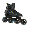 Kolečkové brusle NILS Extreme NA1128 černo-zelené Velikost: XL(43-45)