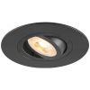 SLV 1007625 NEW TRIA 75 XL vstavané svietidlo LED GU10 čierna; 1007625