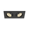 SLV 1008514 NEW TRIA® nástenné svetlo En.trieda 2021: F (A - G) LED 14 W čierna; 1008514
