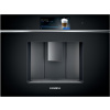 Siemens Vstavaný kávovar Siemens iQ700 CT718L1B0, 1500 W, WLAN, funkcia One Touch, detská poistka, nádržka na vodu 2,4 l, nádoba na kávové zrná 500 g, čierna