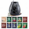 Sada Yerba Mate 10x50g Tykwa Marmol Bombilla