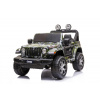 LEAN CARS Elektrické autíčko Jeep Wrangler Rubicon DK - JWR555 - zelené - 2x45W- BATÉRIA - 12V7Ah - 2025