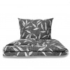 Bavlnené obliečky renforcé OSAKA sivá 140x200/70x90 cm