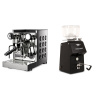Rocket Espresso Appartamento TCA, black + Ascaso H64, black