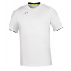 Mizuno Core Short Sleeve Tee S, biela / modrá