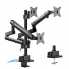 Profi stolní držák na 3 monitory Fiber Mounts M8C11 M8C11
