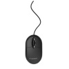 Myš GEMBIRD MUS-ERGO-01, drôtová, optická, vertikálna, 1200-3200 dpi, USB, čierna