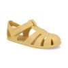 Barefoot detské gumené sandále Igor - Nemo Solid Dijon žlté