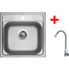 Sinks MANAUS 480 + ELASTA nerez/šedá