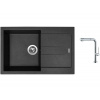 Set Sinks AMANDA 780 Granblack + batéria Sinks SLIM S2 kartáčovaná