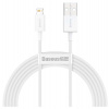 Baseus CALYS-C02 Superior Fast Charging Kabel Lightning 2.4A 2m White (6953156205468)
