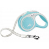 Vodítko Flexi New Comfort M páska 5 m (do 25 kg) svetlo modra
