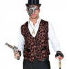 PÁNSKA STEAMPUNKOVÁ VESTA S/M