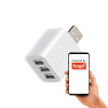 ilook Inteligentný mini prepínač USB zásuvkový adaptér 3 porty 5-12V WiFi TUYA