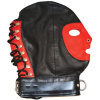 ROUGE Leather Mask with D-Ring and Lockable Buckle Strap
