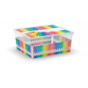 Box KIS C Box Arty Colours M, 18L, 34x40x17 cm, s vekom