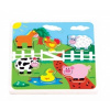 Lelin zvukové puzzle farma