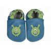 Capiki - Kožené capačky - Príšerka Bubu - 18-24m