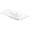 Duravit ME by Starck umývadlo 103x49 cm obdĺžnik klasické umývadlo-umývadlo na nábytok-umývadlo s doskou biela 23361000001