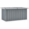 vidaXL Záhradný úložný box sivý 129x67x65 cm 46262
