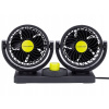 Ventilátor otočný veterný mlyn 2x10 cm 12V 8w