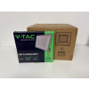V-TAC Biely LED reflektor 100W, 8+2ks zadarmo, Neutrálna biela 4000 - 4500K