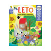 Samolepková knižka - LETO - hravé úlohy s nálepkami, Koliesko