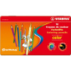 Farebné ceruzky STABILO color 1812-77 sada 12 ks plechove puzdro mix farieb
