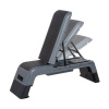 Bedýnka SEDCO PROFI STEP 110x34x20/35cm, šedá