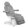 Elektrické kozmetické kreslo azzurro 708a 4 silné. sivé vyhrievané