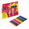 Farebné voskové pastelky JOVI Plasticolor 24ks