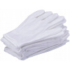 Rukavice - 20 párov bavlnených rukavíc bielej starostlivosti (20 párov bavlnených rukavíc bielej starostlivosti)