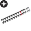 FORTUM® Bit šroubovací S2 PH3×90 mm, 2 ks 4741223